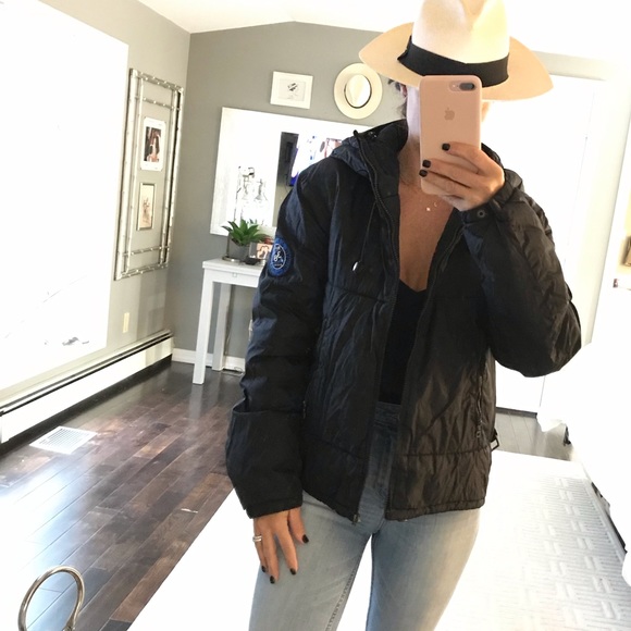 Marithe Francois Girbaud Jackets & Blazers - Marithe Francois Girbaud black puffer jacket med